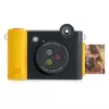 Máquina fotográfica instantânea Kodak SMILE+ 2x3 preta — máquina fotográfica instantânea portátil com impressões 2×3