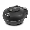 Forno de pizza G3FERRARI Pummarola — forno elétrico de bancada, 1200 W, máx. Ø 28–31 cm, superfície de pedra, preto/prateado