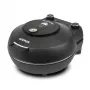 Forno de pizza G3FERRARI Pummarola — forno elétrico de bancada, 1200 W, máx. Ø 28–31 cm, superfície de pedra, preto/prateado