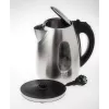 Chaleira elétrica Adler AD1223 — 1,7 l, 2000 W, aço inoxidável com detalhes pretos