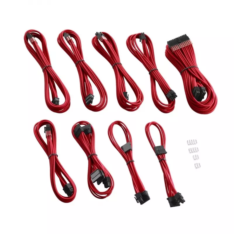 Cabo de alimentação interno Cablemod CM-PRTS-FKIT-NKR-R vermelho