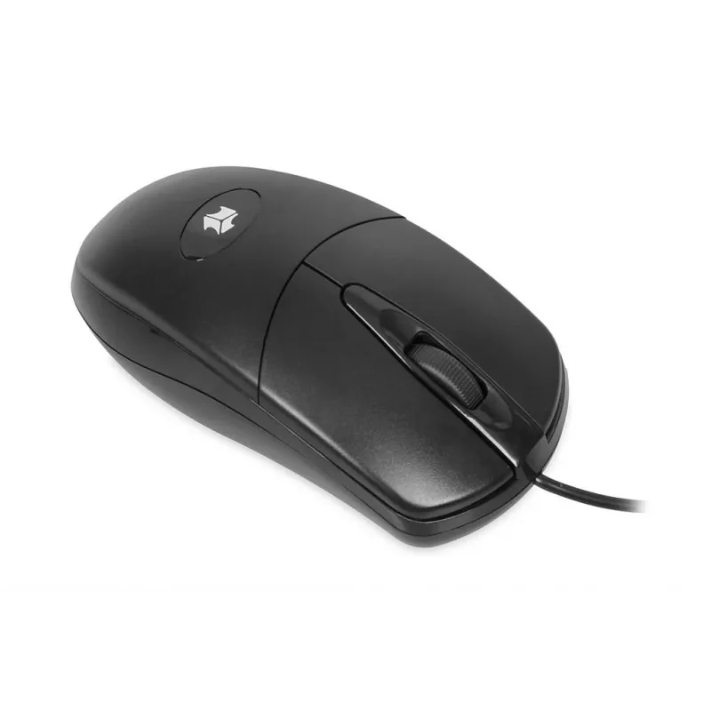 iBOX i007 rato ótico com fio, preto