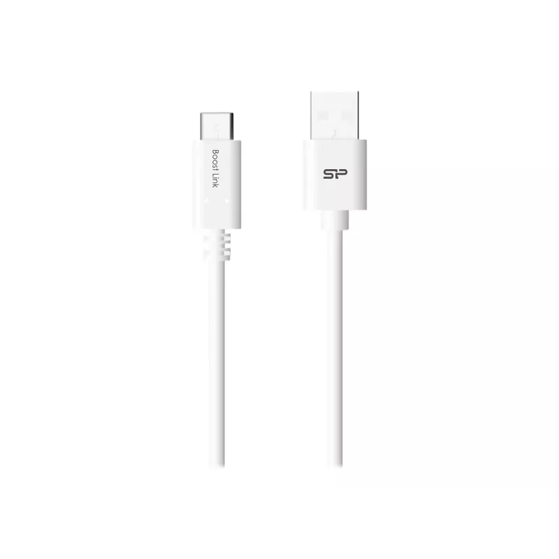 Cabo USB Silicon Power Boost Link PVC LK10AC 1m USB A USB C branco