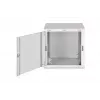 Rack para montagem na parede DIGITUS Dynamic-N 12U 600x600 mm IP20, fechadura com chave, gestão de cabos, desmontado