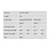 Cabo de patch de fibra ótica Digitus OM3 ST/ST 2m