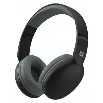 Auscultadores sem fios DEFENDER Freemotion B480 — over-ear, fechados, Bluetooth, 20–20000 Hz, 99 dB, USB-C, AUX