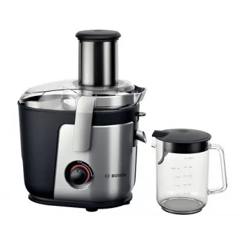 Extrator de sumo Bosch MES4000 1000 W preto, cinzento, aço inoxidável