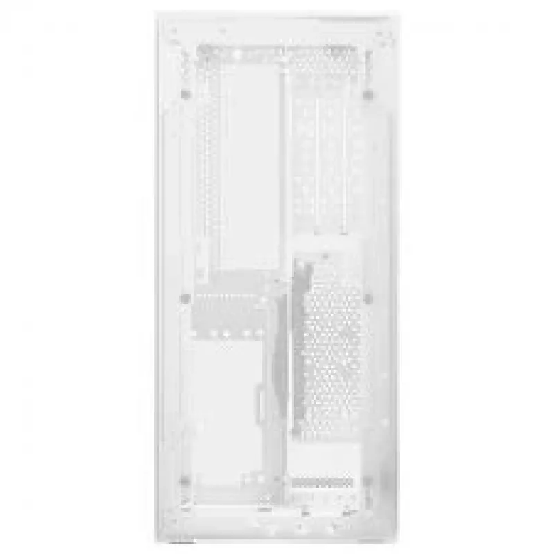Caixa de PC Mini-ATX ssupd Meshroom S V2, branca, painéis em malha, suporta placa-mãe ATX e PCIe 5.0