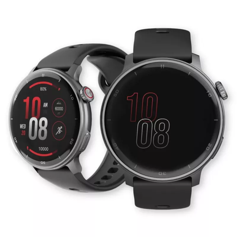 Smartwatch Stelio STSWA101BK Activ GPS 46 mm preto