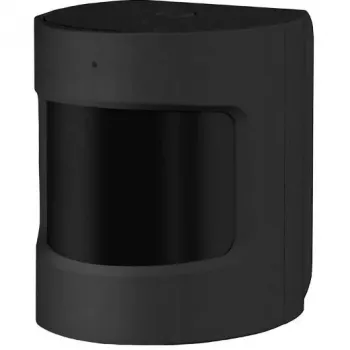 Detetor de movimento Hombli HBSM-0100 — sensor de parede PIR sem fios, alcance de 8 m, a pilhas, preto