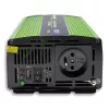 Inversor automóvel Qoltec Monolith 1200 W Verde 12 V