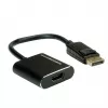 Adaptador de cabo de vídeo ROLINE 12.03.3164 0,15 m DisplayPort para HDMI