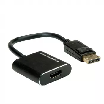 Adaptador de cabo de vídeo ROLINE 12.03.3164 0,15 m DisplayPort para HDMI