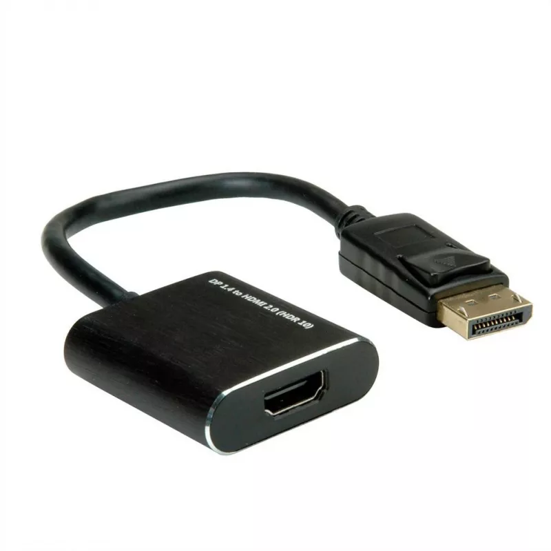Adaptador de cabo de vídeo ROLINE 12.03.3164 0,15 m DisplayPort para HDMI