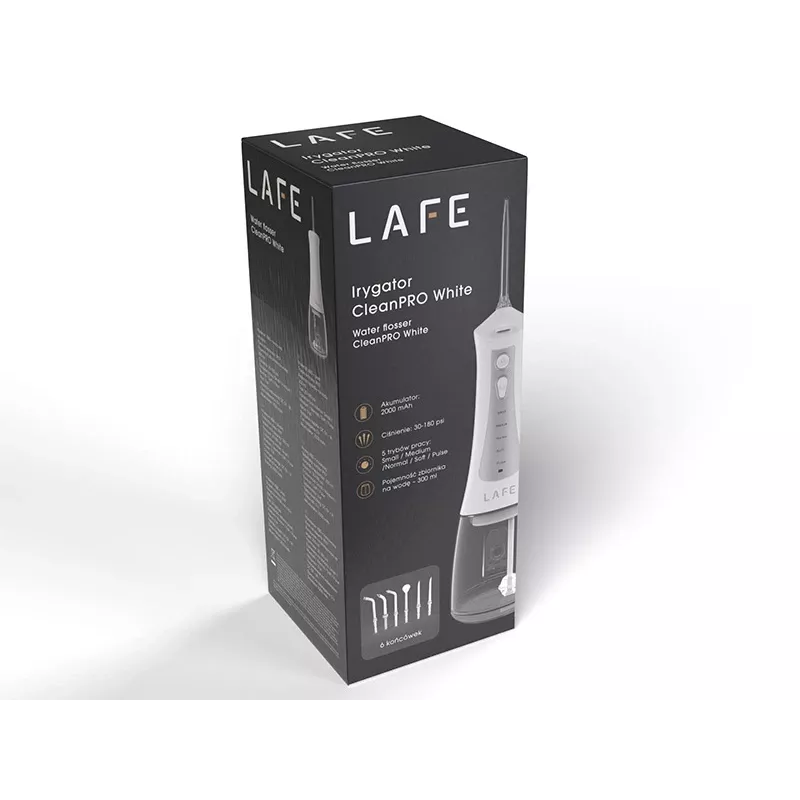 Irrigador oral Lafe 47481 Water Flosser CLeanPRO branco