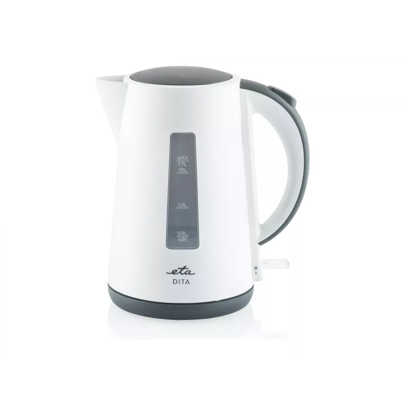 ETA | Chaleira elétrica | ETA160390000 | Elétrica | 2200 W | 1,7 L | Plástico | Base rotativa 360° | Branca