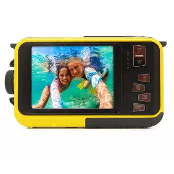 easypix GmbH Easypix Aquapix W2024-Y SPLASH Máquina fotográfica subaquática (Amarelo) (10067)