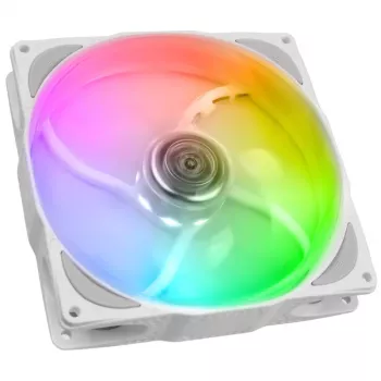 Ventoinha de caixa NoiseBlocker NB-eLoop X B14-P ARGB PWM 140mm branco