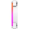 Ventoinha de caixa Montech AX120 120mm PWM ARGB, pack de 3, branco