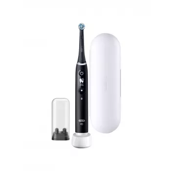 Escova de dentes elétrica Oral-B iO6 com estojo preta Onyx