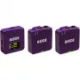 RØDE Wireless GO III Roxo – sistema de microfone sem fios (roxo)