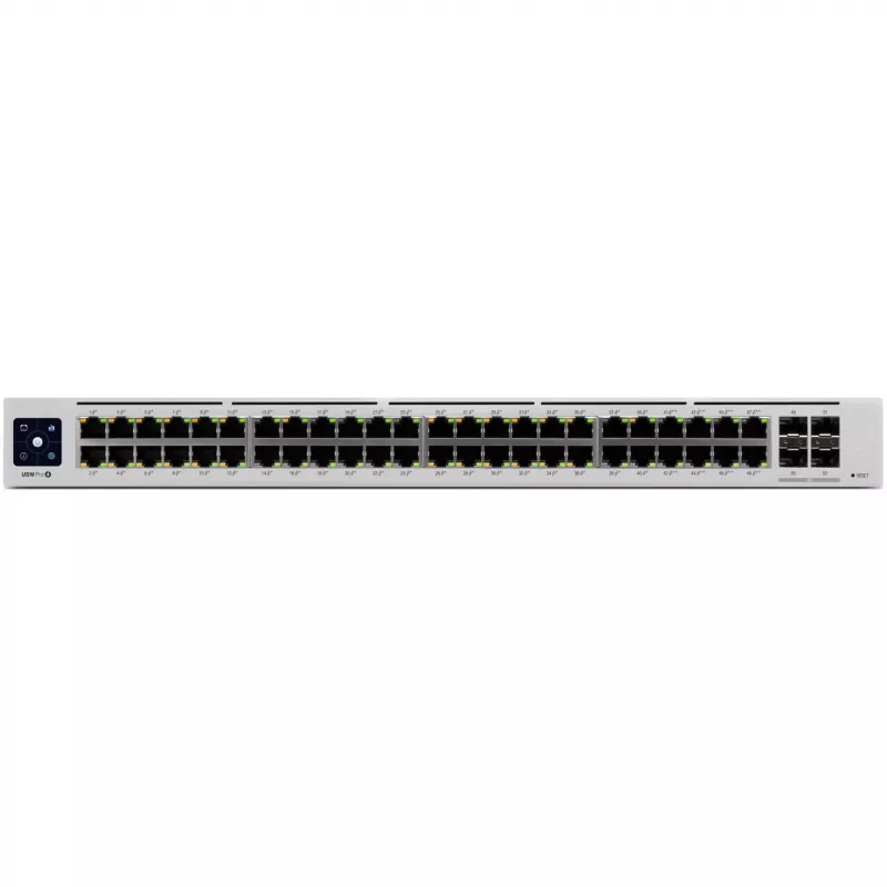 Switch de rede Ubiquiti UniFi USW-PRO-48 Managed L2/L3 Gigabit Ethernet (10/100/1000) 1U prateado