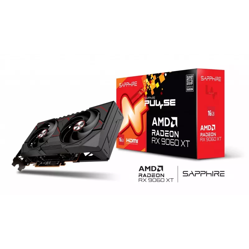 SAPPHIRE PULSE Radeon RX 9060 XT 16GB placa gráfica