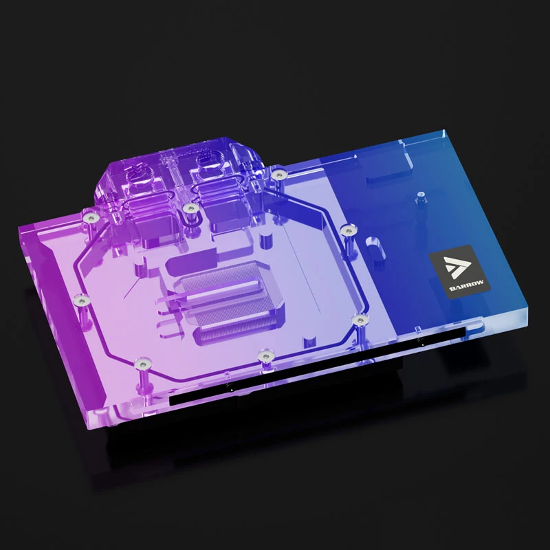 Barrow LRC2.0 RTX 4080 Founders Edition Aurora, RGB, preto - acrílico