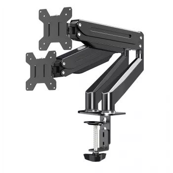 Suporte de secretária para monitor Esperanza ERW020 27 polegadas preto regulável em altura