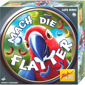 Mach die Flatter, jogo de tabuleiro
