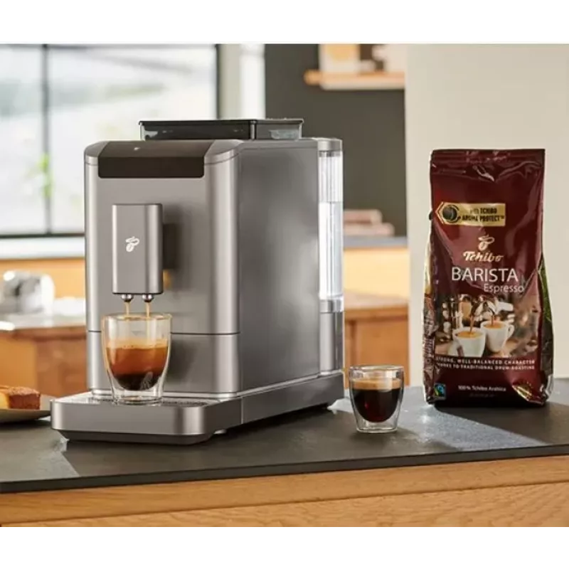 Máquina de café Tchibo 1.8L Esperto2 Caffe titânio prateado