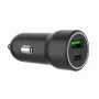 Adaptador de carro Gembird - USB Type-A e C PD - 20W