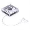 Ventoinha de arrefecimento PWM ARGB 120mm Jonsbo ZA-120 branco — modelo ZA-120W, controlo PWM, iluminação ARGB