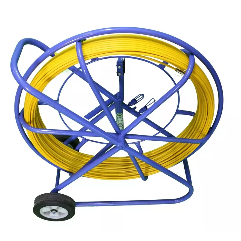 Extralink Pilot de passagem de cabos 10mm 200m, fibra de vidro FRP, diâmetro 10mm, comprimento 200m, amarelo