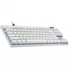 Logitech G PRO X TKL RAPID Teclado de gaming, layout QWERTZ, branco (920-013240)