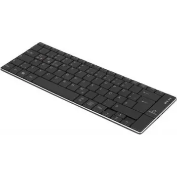 Teclado Renkforce RF-DS-SLIMBT Bluetooth recarregável layout QWERTZ
