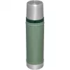 Garrafa térmica STANLEY The Legendary Classic 0,6 l verde – Garrafa isotérmica a vácuo, 600 ml