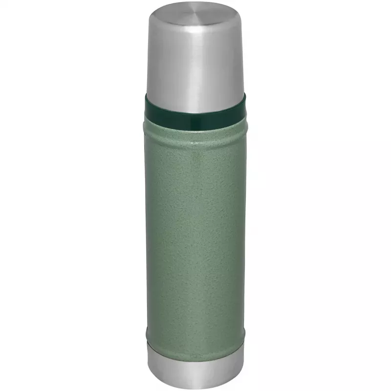 Garrafa térmica STANLEY The Legendary Classic 0,6 l verde – Garrafa isotérmica a vácuo, 600 ml