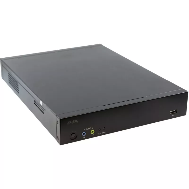 Gravador de vídeo em rede Axis 02403-002 8 canais 2TB preto