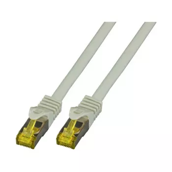 Cabo de patch RJ45 EFB-Elektronik Cat.6A S/FTP LSZH cabo bruto Cat.7 cinzento 0,25m fabricante: EFB Elektronik (MK7001.0,25G)