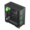 Caixa Gamemax | LEADER 2 BK | preto | E-ATX | fonte de alimentação não incluída