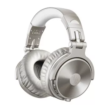 Auscultadores over-ear OneOdio Pro C A-AC12-01 prateado – Bluetooth, cancelamento de ruído