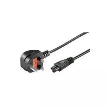 Cabo de alimentação Goobay 96046 preto 1,8 m conector fêmea C5