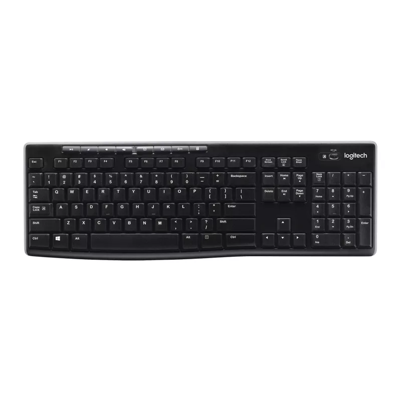 Teclado sem fios Logitech K270 - Teclado - Sem fios