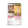 Comida húmida para cães VETEXPERT RAW PALEO Duoprotein porco e borrego Adult 400 g, sem cereais, sem glúten