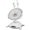 Berço / berço baloiço Lionelo Bella conjunto cinzento betão – cama de bebé com função de baloiço