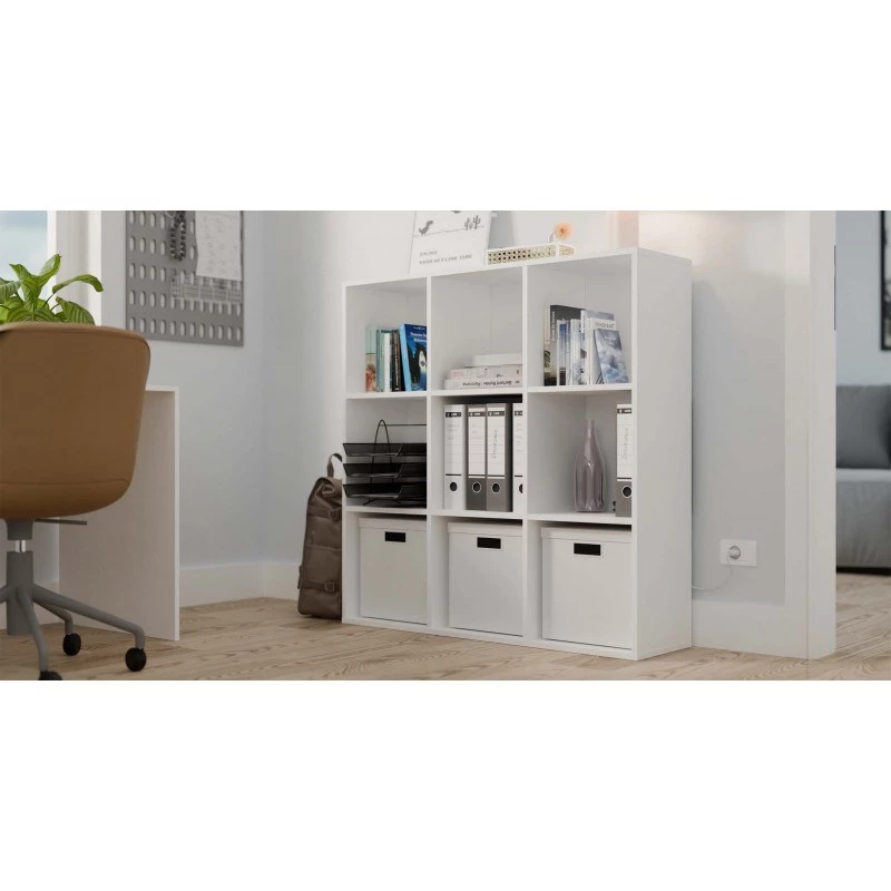 Estante MALAX 3x3 H branco
