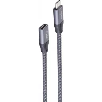Cabo USB shiverpeaks Basic-S 1,5 m USB 3.2 Gen 2 (3.1 Gen 2) USB C cinzento (BS13-46150)