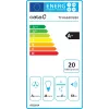 CATA TFH 6630 BK Encastre Preto A+ 605 m³/h