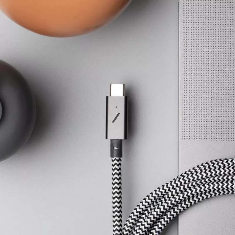 Cabo USB-C para USB-C Native Union Belt Cabo Pro 240W, 2,4 m, USB 2.0, 0,48 Gbit/s, verde